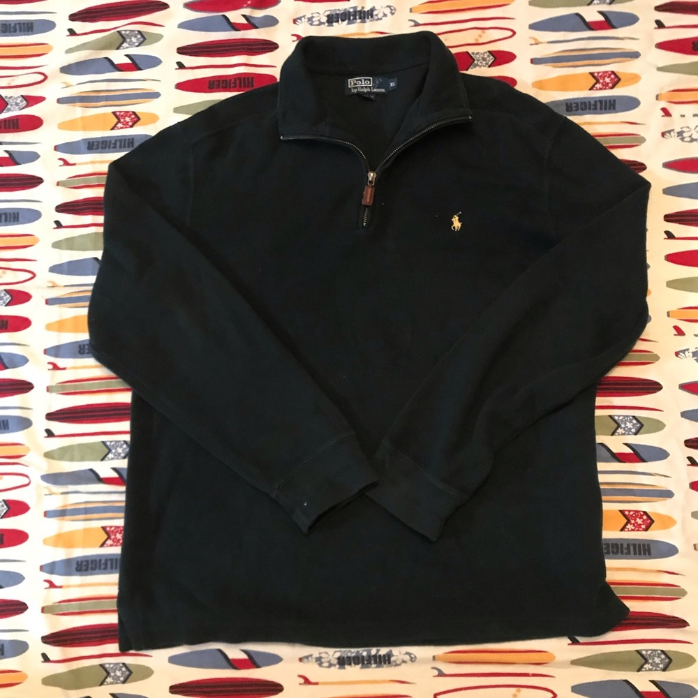 POLO RALPH LAUREN Quarter Zip Sweater XL